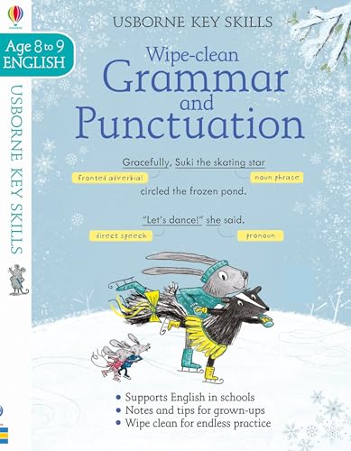 Wipe-Clean Grammar & Punctuation 8-9 (Wipe-Clean Key Skills): 1 von USBORNE CAT ANG