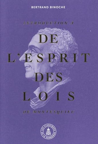 Introduction à De l'esprit des lois de Montesquieu von ED SORBONNE
