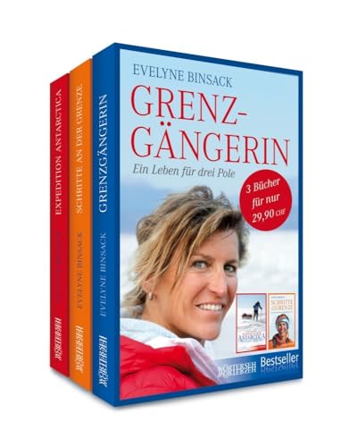 Schritte an der Grenze – Expedition Antarctica – Grenzgängerin: Binsack-Bundle von Wörterseh Verlag