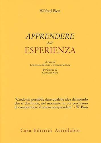 Apprendere dall'esperienza (Psiche e coscienza)