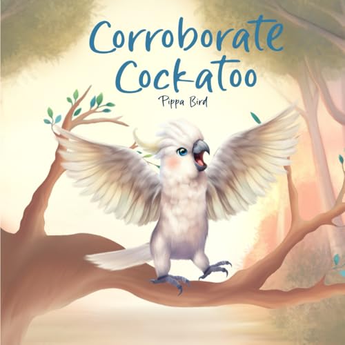 Corroborate Cockatoo (Calm Kangaroo) von Pippa Bird