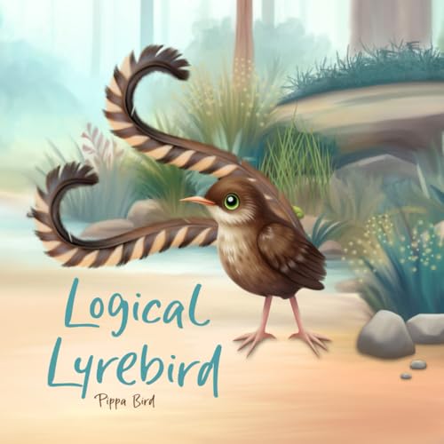 Logical Lyrebird (Calm Kangaroo) von Pippa Bird