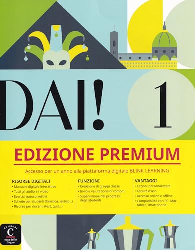 DAI! 1 Edizione Premium. Libro dello studente+esercizi: Libro dello studente + esercizi 1 EDIZIONE PREMIUM von DIFUSION CENTRO DE INVESTIGACION Y PUBLICACIONES DE IDIOMAS S.L.