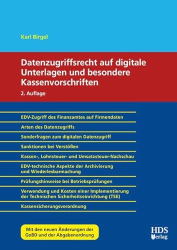 Datenzugriffsrecht auf digitale Unterlagen und besondere Kassenvorschriften