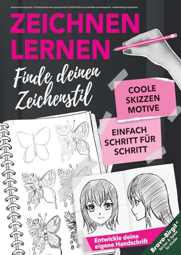 Zeichnen lernen leicht gemacht – Dein Skizzenbuch für deinen eigenen Zeichenstil: Schritt für Schritt von der ersten Skizze zu deiner Handschrift – mit Reflexionsfragen & Übungsseiten Zeichnen lernen leicht gemacht – Dein Skizzenbuch für deinen eigenen Zeichenstil: Schritt für Schritt von der ersten Skizze zu deiner Handschrift – mit Reflexionsfragen & Übungsseiten von Lucid Page Media