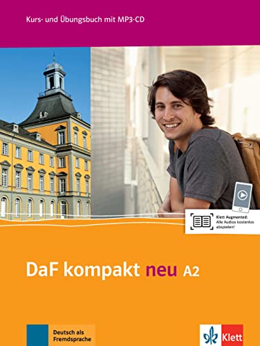 DaF kompakt neu A2: Kurs- und Übungsbuch mit Audios