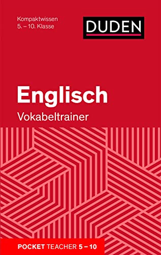 Pocket Teacher Englisch - Vokabeltrainer 5.-10. Klasse: Kompaktwissen 5.-10. Klasse von Cornelsen Vlg Scriptor