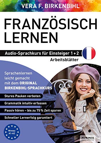 Arbeitsbuch zu Französisch lernen Einsteiger 1+2: Original Birkenbihl