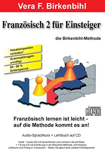 Französisch für Einsteiger Teil 2. Audio-CD plus pdf-Handbuch auf CD-ROM