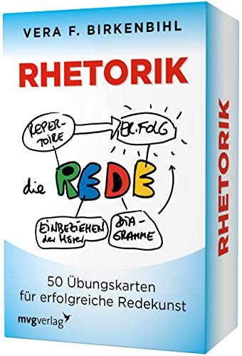 Rhetorik: 50 Übungskarten für erfolgreiche Redekunst von mvg Verlag