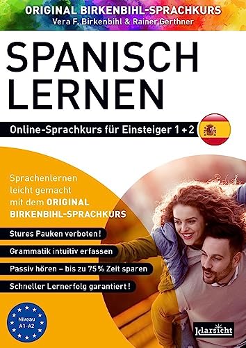 Spanisch lernen für Einsteiger 1+2 (ORIGINAL BIRKENBIHL): Sprachkurs auf 2 CDs inkl. Gratis-Schnupper-Abo für den Onlinekurs: Sprachkurs auf 2 CDs inkl. Gratis-Schnupper-Abo für den Onlinekurs, Lesung