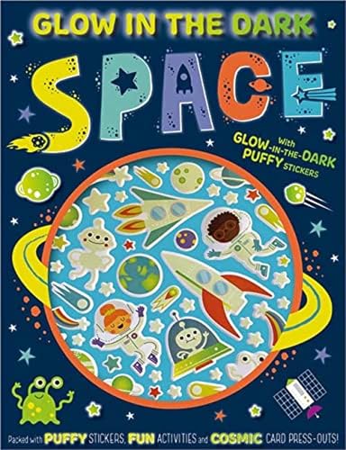 Glow in the Dark Space Activity Book