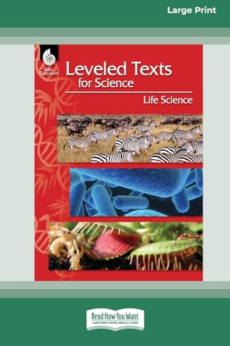 Leveled Texts for Science: Life Science [Standard Large Print] von ReadHowYouWant
