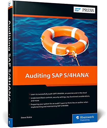 Auditing SAP S/4HANA (SAP PRESS: englisch)