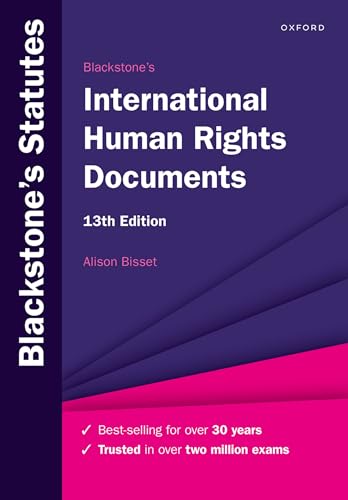 Blackstone's International Human Rights Documents (Blackstone's Statutes) von Oxford University Press