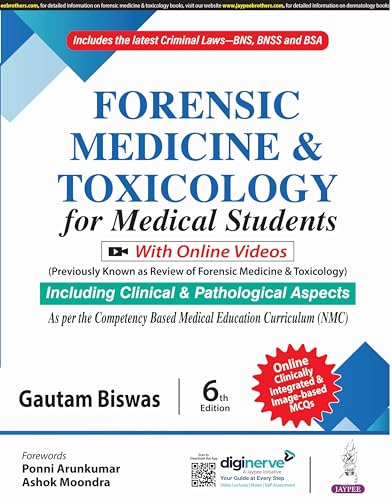 Forensic Medicine & Toxicology for Medical Students: With Online Videos von Jaypee Brothers Medical Publishers