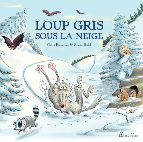 Loup gris sous la neige von DIDIER JEUNESSE