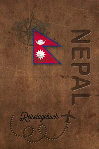 Reisetagebuch Nepal: Urlaubstagebuch Nepal.Reise Logbuch für 40 Reisetage für Reiseerinnerungen der schönsten Urlaubsreise Sehenswürdigkeiten und ... Notizbuch,Abschiedsgeschenk