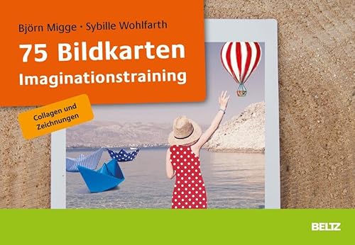 75 Bildkarten Imaginationstraining: Collagen und Zeichnungen. Mit 46-seitigem Booklet