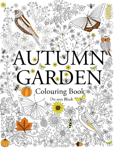 Autumn Garden: Colouring Book von Toffee Apple Publishing