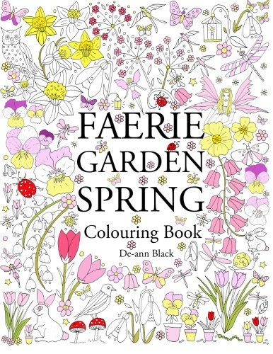 Faerie Garden Spring: Colouring Book