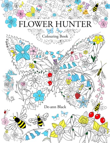 Flower Hunter: Colouring Book von Toffee Apple Publishing