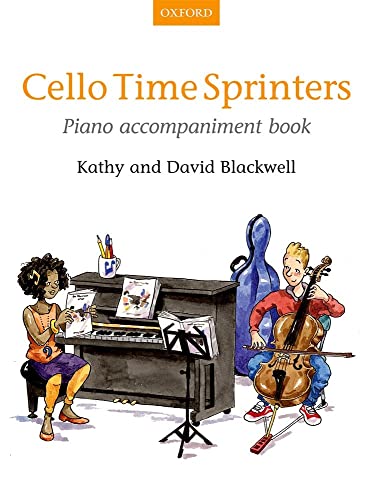 Cello Time Sprinters Piano Accompaniment Book: Piano Part