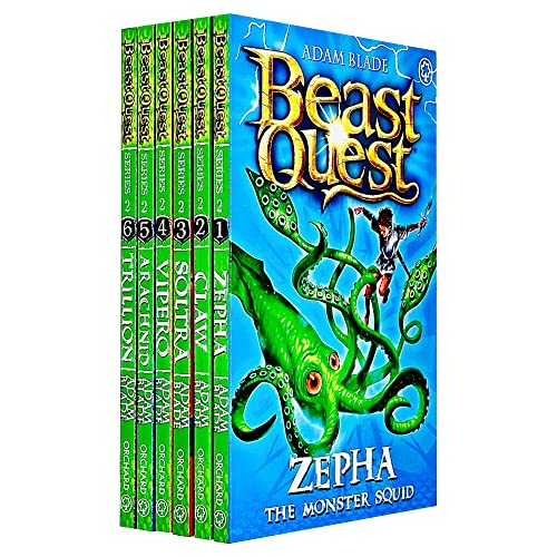 Beast Quest Box Set Series 2 The Golden Armour 6 Books Collection Set (Books 7-12)