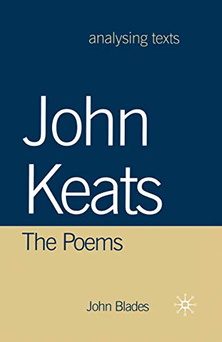 John Keats: The Poems (Analysing Texts) von Red Globe Press