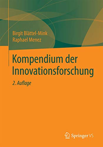 Kompendium der Innovationsforschung von VS Verlag für Sozialwissenschaften