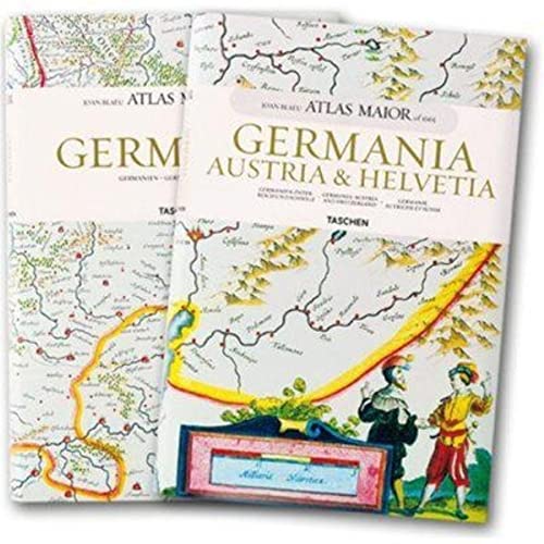 Joan Blaeu Atlas Maior 1665 Germania, Austria Et Helvetia: Germanien, Austria & Helvetia