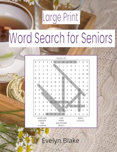 Large Print Word Search for Seniors: Relaxing Puzzles to Keep Your Mind Sharp von Independently published