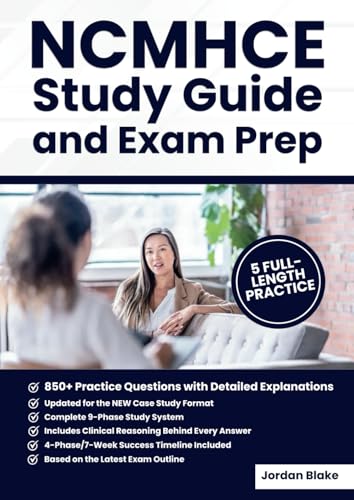 NCMHCE Study Guide and Exam Prep: Review and Practice Test for the National Clinical Mental Health Counseling Examination NCMHCE Study Guide and Exam Prep: Review and Practice Test for the National Clinical Mental Health Counseling Examination von Independently published