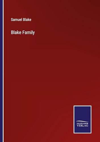 Blake Family von Salzwasser Verlag