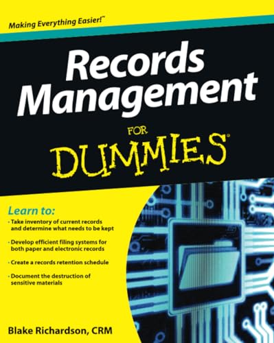 Records Management For Dummies von For Dummies