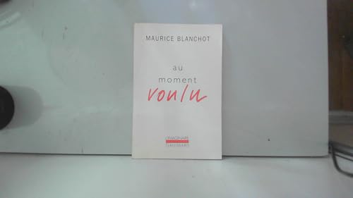 Au moment voulu von GALLIMARD