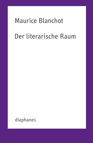 Der literarische Raum (TransPositionen) von Diaphanes