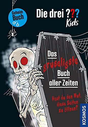 Die drei ??? Kids, Das gruseligste Buch aller Zeiten: Hast du den Mut, diese Seiten zu öffnen? - Geheimbuch Die drei ??? Kids, Das gruseligste Buch aller Zeiten: Hast du den Mut, diese Seiten zu öffnen? - Geheimbuch