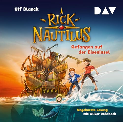 Rick Nautilus – Teil 2: Gefangen auf der Eiseninsel: Ungekürzte Lesung mit Musik mit Oliver Rohrbeck (2 CDs)
