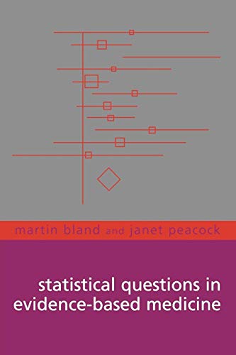 Statistical Questions In Evidence-Based Medicine von Oxford University Press
