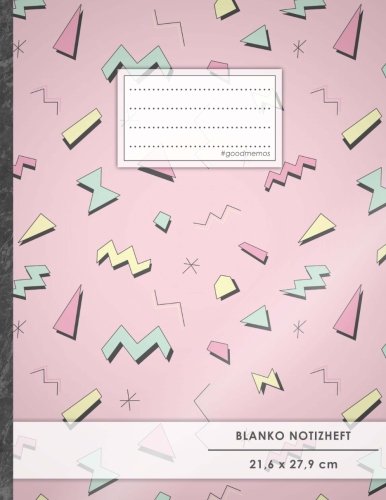 Blanko Notizbuch • A4-Format, 100+ Seiten, Soft Cover, Register, „80er-Jahre“ • Original #GoodMemos Blank Notebook • Perfekt als Zeichenbuch, Skizzenbuch, Sketchbook, Leeres Malbuch Blanko Notizbuch • A4-Format, 100+ Seiten, Soft Cover, Register, „80er-Jahre“ • Original #GoodMemos Blank Notebook • Perfekt als Zeichenbuch, Skizzenbuch, Sketchbook, Leeres Malbuch von CREATESPACE