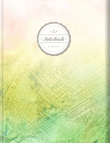 Blanko Notizbuch (©Star, A4, 156 Seiten, Softcover) || Mit Register + Seitenzahlen || Leeres Notizheft zum Selbstgestalten, Zeichenbuch, Skizzenbuch, Blankobuch, Malbuch „Grüner Samt“