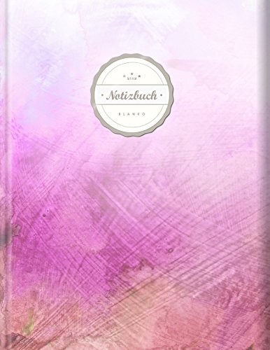 Blanko Notizbuch (©Star, A4, 156 Seiten, Softcover) || Mit Register + Seitenzahlen || Leeres Notizheft zum Selbstgestalten, Zeichenbuch, Skizzenbuch, Blankobuch, Malbuch „Wischtechnik“ von CREATESPACE