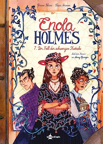 Enola Holmes (Comic). Band 7: Der Fall der schwarzen Kutsche von Splitter Verlag