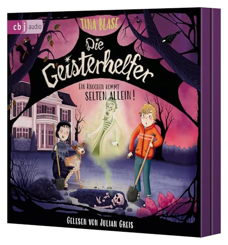 Die Geisterhelfer – Ein Knochen kommt selten allein: Das zweite gruselige Geisterabenteuer für Kinder ab 8 (Die Geisterhelfer-Reihe, Band 2) von cbj audio