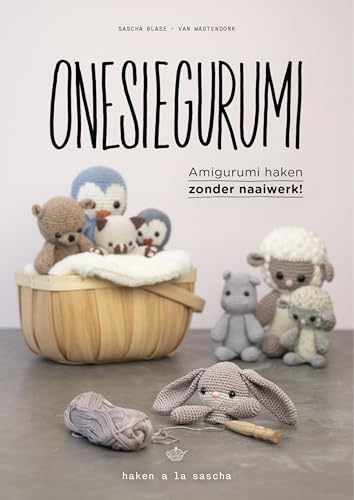 Onesiegurumi: amigurumi haken zonder naaiwerk! (Haken a la Sascha) von Kosmos Uitgevers