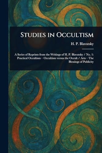 Studies in Occultism von Anson Street Press