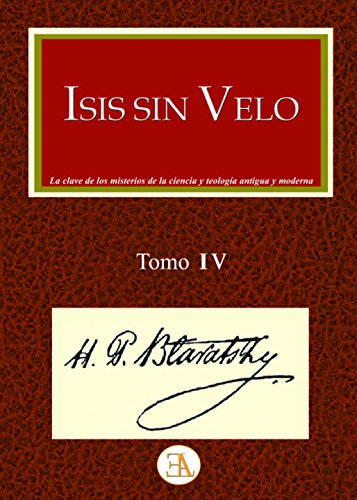 Isis sin velo 4 von Ediciones LibrerÃ"a Argentina (ELA)