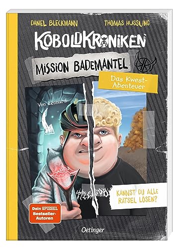 KoboldKroniken. Mission Bademantel: Das Kwest-Abenteuer von Lennard. Interaktives Lese- und Rätselabenteuer mit Escape-Elementen für Kinder ab 9 Jahren KoboldKroniken. Mission Bademantel: Das Kwest-Abenteuer von Lennard. Interaktives Lese- und Rätselabenteuer mit Escape-Elementen für Kinder ab 9 Jahren