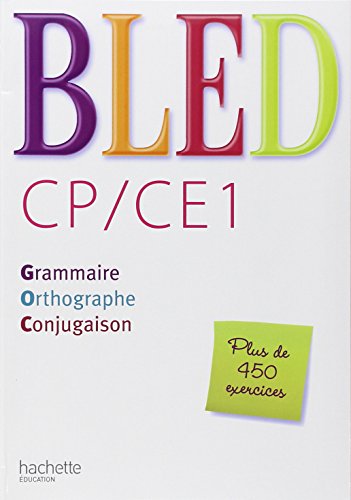 Bled CP-CE1: Grammaire, orthographe, conjugaison (livre)